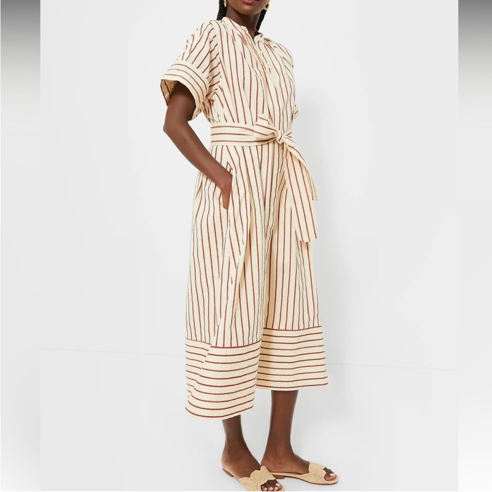 Tuckernuck striped shirt dress size Medium